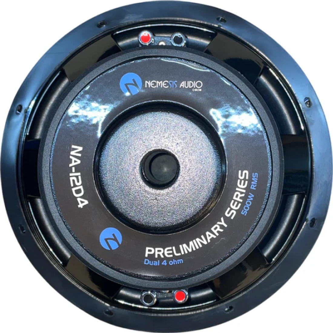 Nemesis Audio NA-12D2 12" 500W RMS Dual 2-Ohm Voice Coil DVC Car Subwoofer