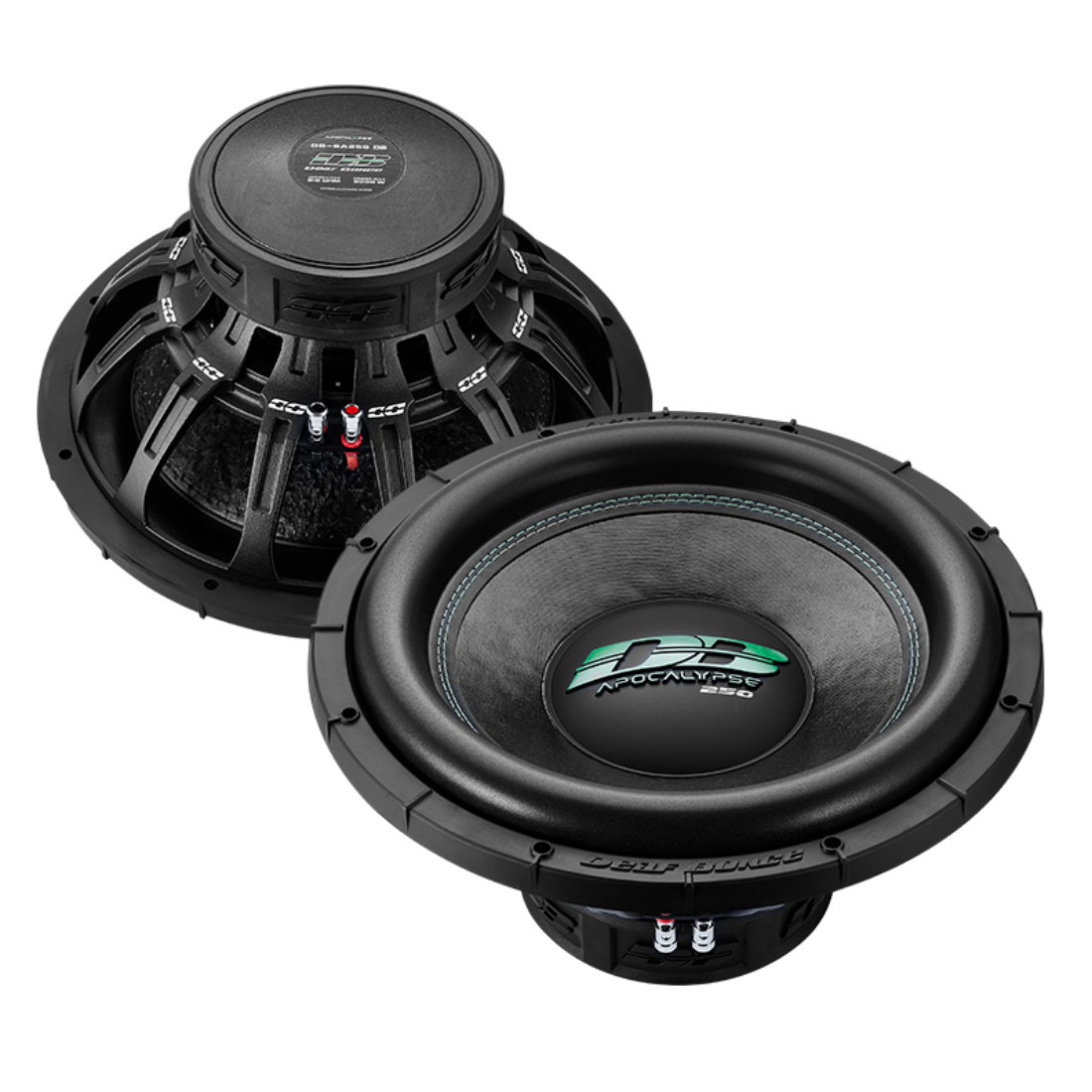 Deaf Bonce Apocalypse DB-SA255 D2 15" 2000W Max Dual 2-Ohm Voice Coil Subwoofer