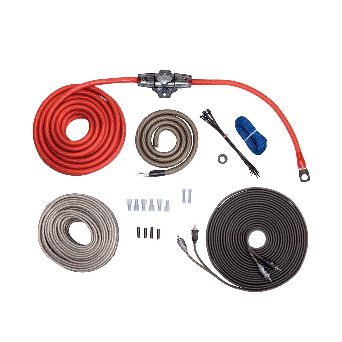 Rockford Fosgate RFK4X 4 AWG Car Audio Complete Amplifier Installation Kit