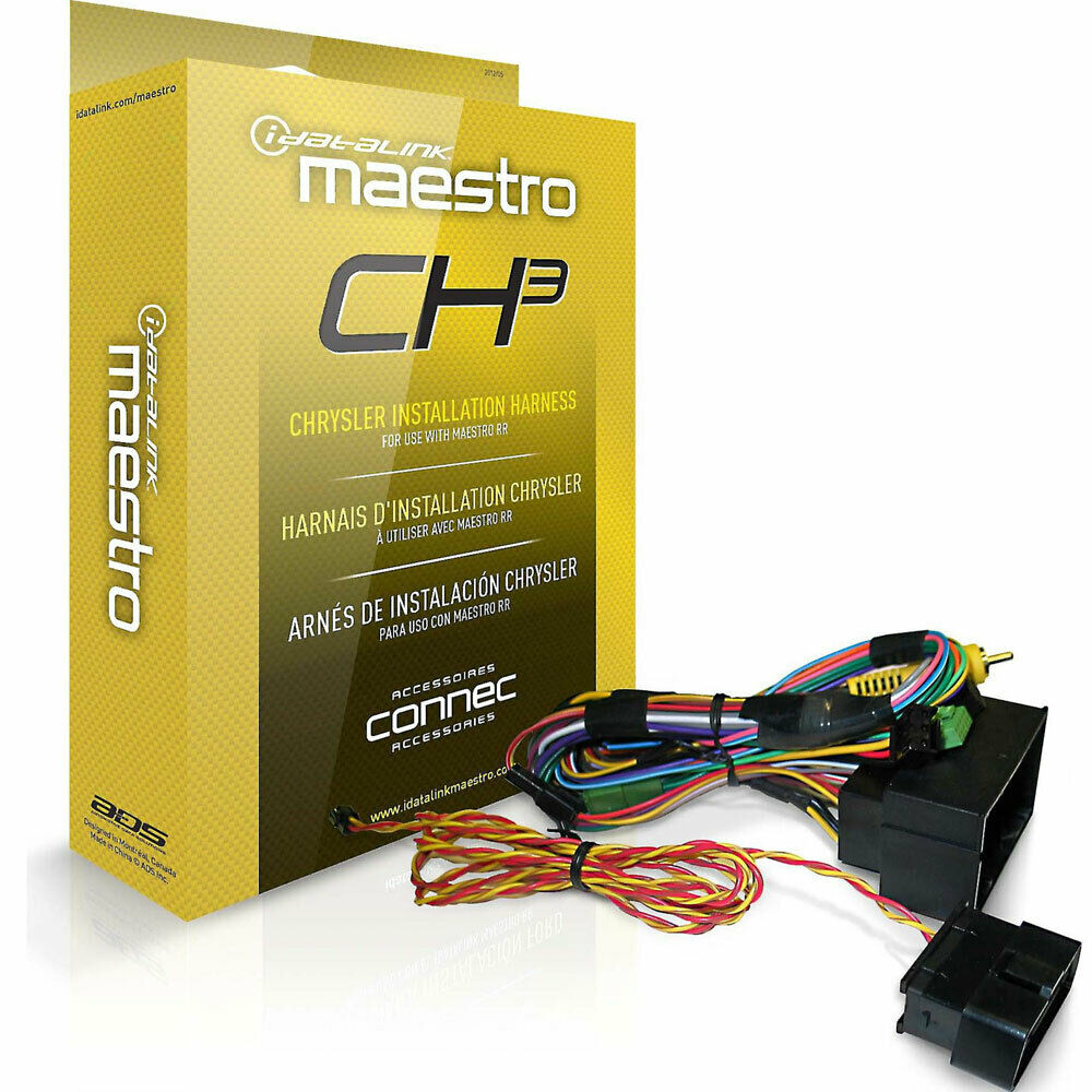 iDatalink HRN-AR-CH3 Maestro AR Amplifier Replacement Module Wire T-Harness