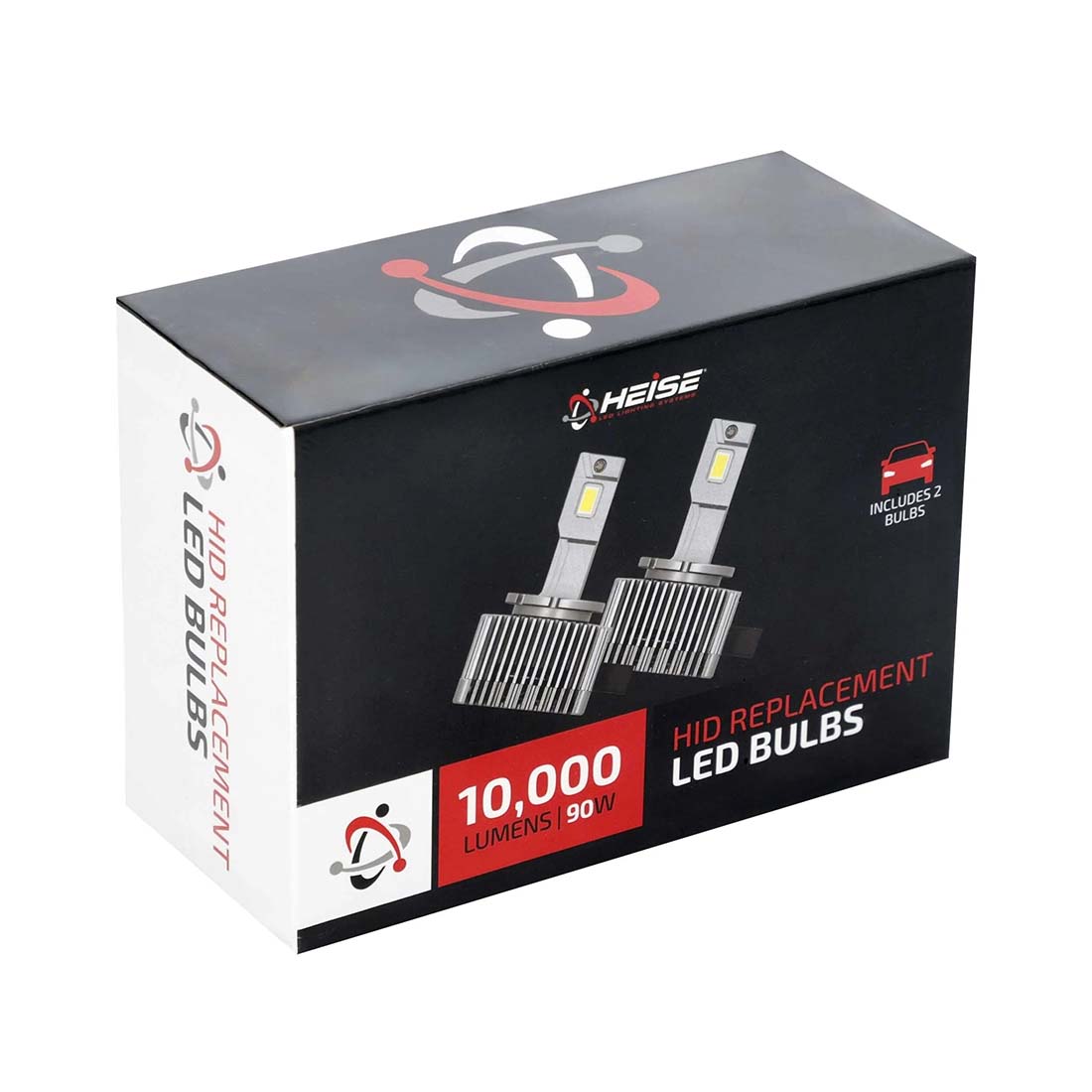 Heise HE-D5SR-HID D5 HID to LED Conversion Replacement Bulb IP67 10,000 Lumens