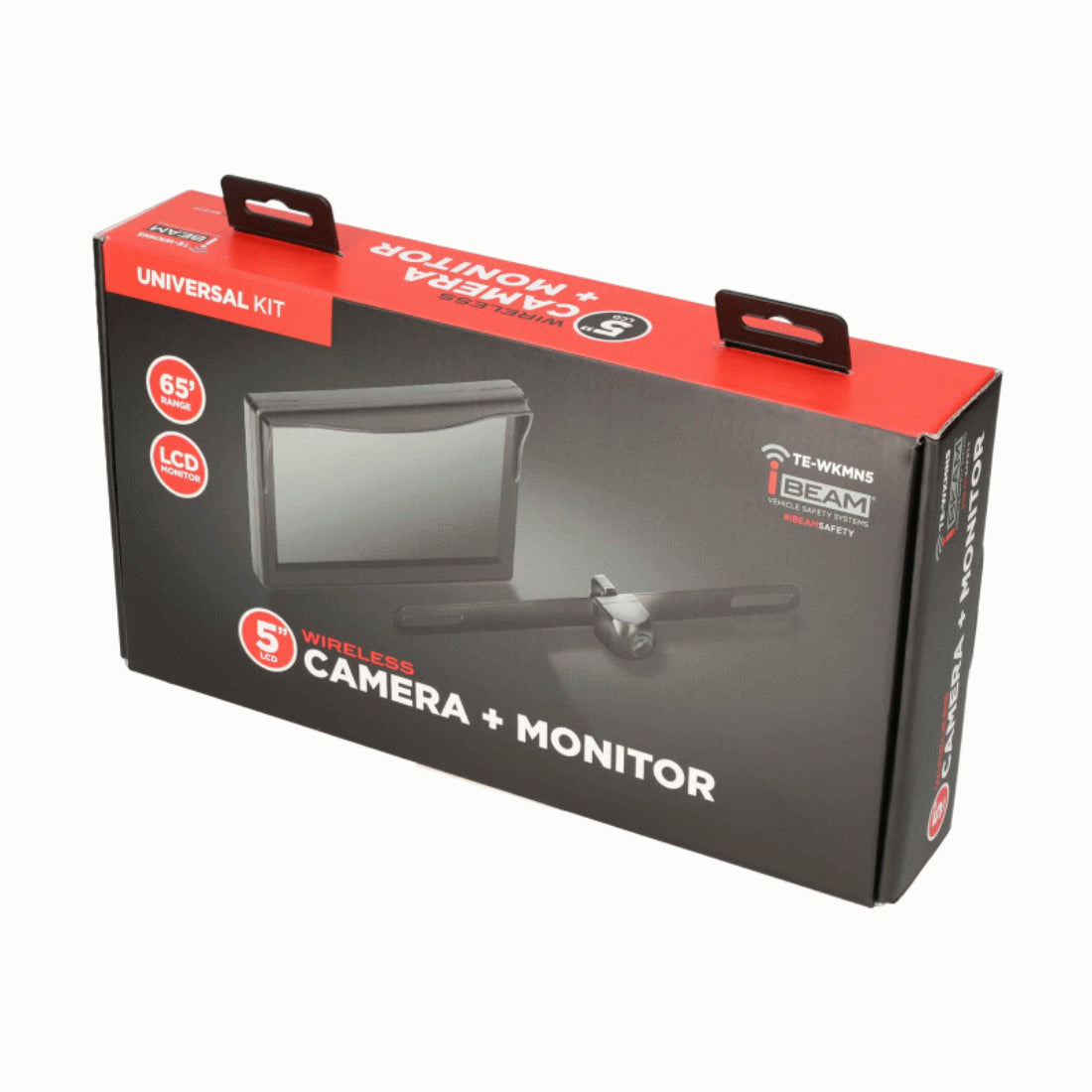 iBeam TE-WKMN5 5" LCD Wireless Monitor and Back-Up Camera Kit - 20m / 65ft Range