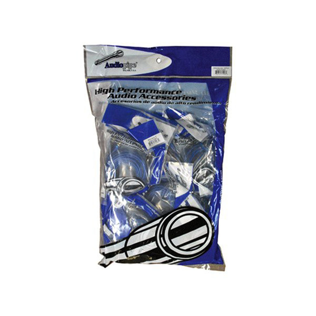 Audiopipe BMS-BLS20 Universal 20' Superflex RCA Cables 10 Pcs. Per Bag