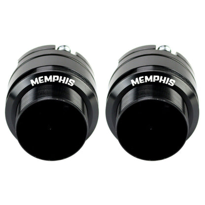 Memphis Audio MJPT25 1" 200W Max 4-Ohm Car Stereo Aluminum Bullet Dome Tweeters