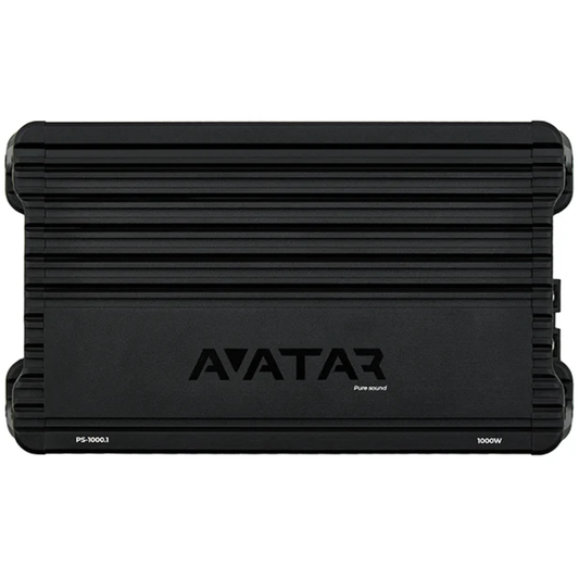 Deaf Bonce Avatar PS-1000.1 1-CH Monoblock 1000W RMS @ 1-Ohm Car Audio Amplifier