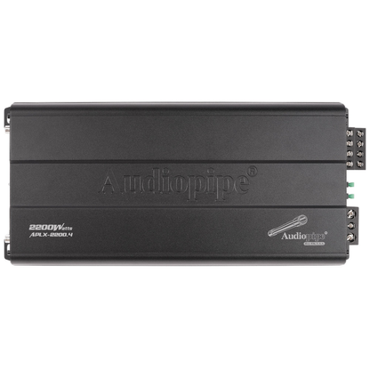Audiopipe APLX-2200.4 4-Channel 2200 Watts Class-A/B MOSFET Car Audio Amplifier