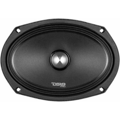 DS18 PRO-FR69NEO 6" x 9" 500W Max 4-Ohms Car Audio Full Range Bullet Speaker