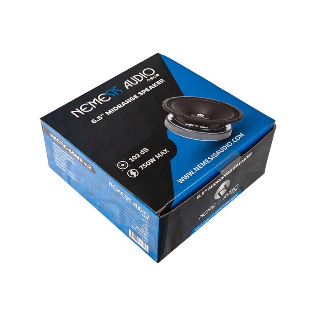 Nemesis Audio HECTIC-65MR V.2 6.5" 750W Peak 4-Ohm 1.75" VC Car Midrange Speaker