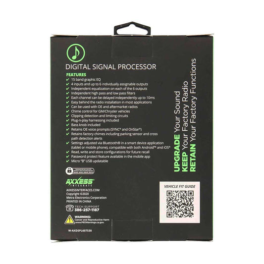 Axxess AXDSPL-GL1 DSP "Lite" Interface Harness Package for Select GM 2007-2017