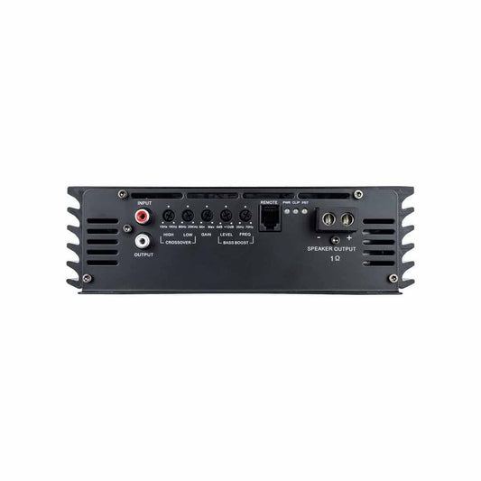 Alphasonik ALPHA3K 1-CH Monoblock 3000 Watts Class-D Full-Range Car Amplifier