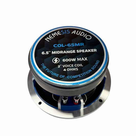 Nemesis Audio COL-65MR 6.5" 600W 4-Ohm 2" Voice Coil Midrange Speaker (Single)