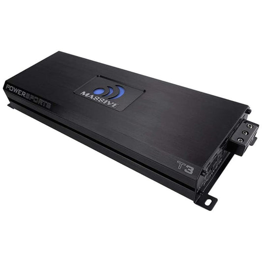 Massive Audio T3 - 1400 Watts 1 RMS @ 1 Ohm Mono Block Marine Amplifier
