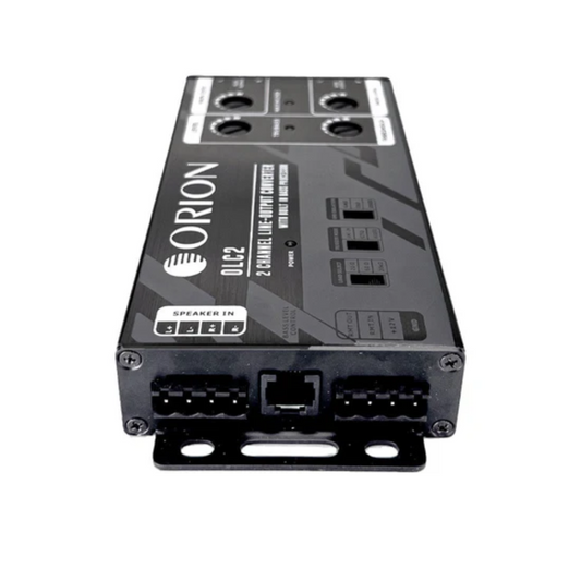Orion OLC2 2-Channel Line Output Converter with Bass Processor & Bass Knob