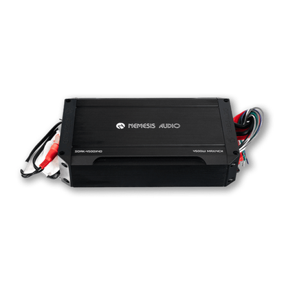 Nemesis Audio SOAK-4500X4D 4-CH 4500W Max Class-D Full-Range Marine Amplifier