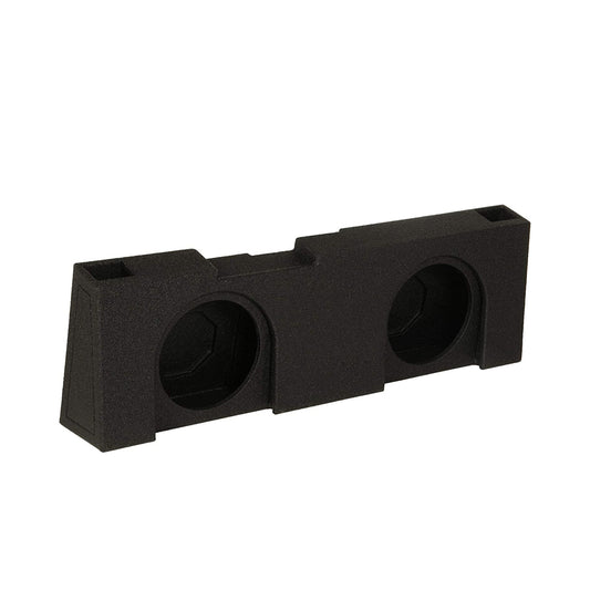 QPower QBGMC14212 4DOOR 2Hole 12" Ported Sub Box for GM/Chevy Crew Cab 2014-2018