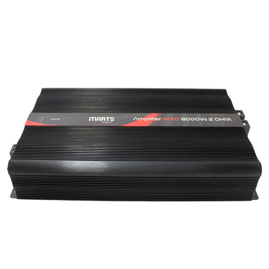 Marts Digital MXD 8000 2 Ohms Monoblock 8000W RMS Class-D Full Range Amplifier