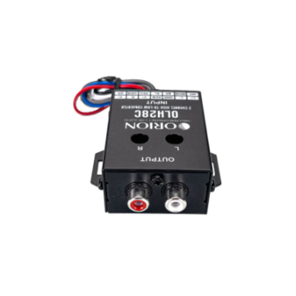 Orion OLH28C 2-Channel High to Low Converter w/ Built-In 12V Remote Level