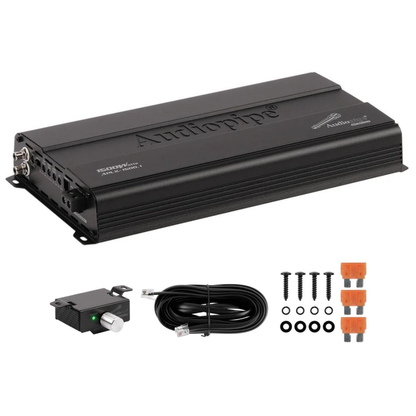 Audiopipe APLX-1500.1 1-CH Monoblock 1500W RMS @ 1-Ohm Class-D MOSFET Amplifier