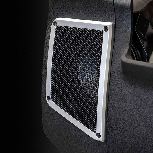 Heise JP-1018 Lower Dash Speaker Grille Cut-ins - Fits Select Jeep 2018-2023