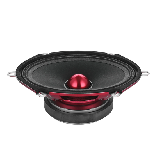 DS18 PRO-X57.4BM 5" x 7" 350W Max 4-Ohm Mid-Range Loudspeaker w/ Aluminum Bullet