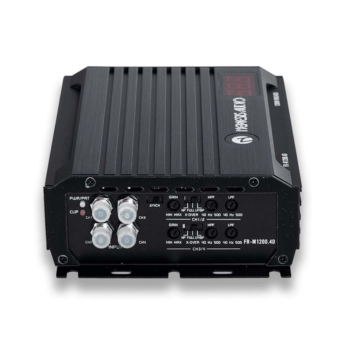 Nemesis Audio FR-M1200.4D 4-Channel 1200W RMS Full-Range Class-D Car Amplifier