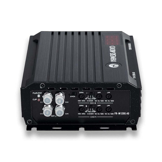 Nemesis Audio FR-M1200.4D 4-Channel 1200W RMS Full-Range Class-D Car Amplifier