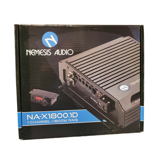 Nemesis Audio NA-X1800.1D 1-CH Monoblock 18000W RMS Class-D Full-Range Amplifier