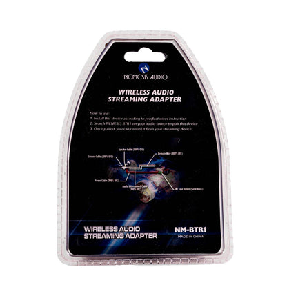 Nemesis Audio NM-BTR1 IP6X Water Resistant Wireless Audio Streaming Adapter