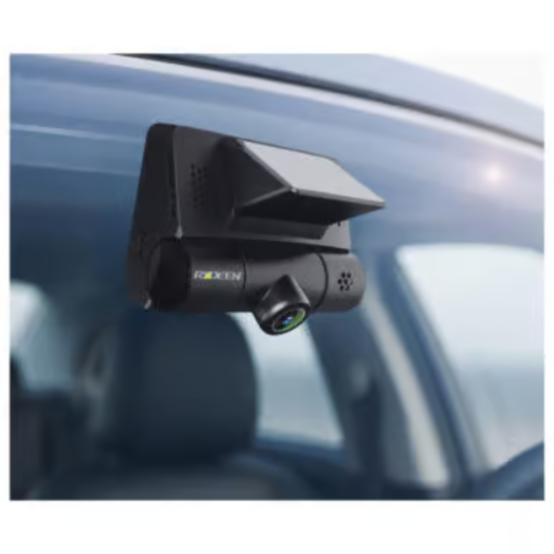 Rydeen MiNy360 360° 2K HD Dash Camera w/ Cigar Lighter USB-C 3" Touchscreen
