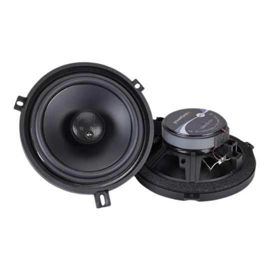 PowerBass OE652-CH 6.5" 120W OEM Replacement Coaxial Speakers for Jeep/Chrysler