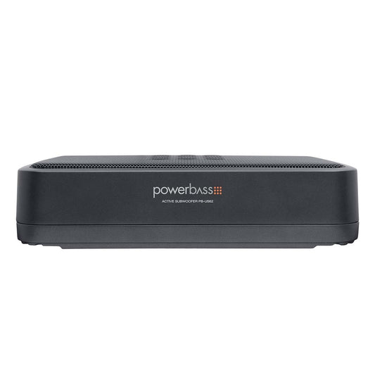 PowerBass PB-US62 Dual 6" 150W Max Amplified Compact Under Seat Car Subwoofer
