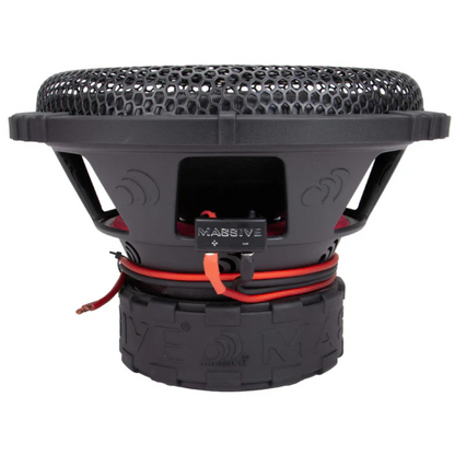 Massive Audio GTR124 12" 1500W Peak 2.5" Dual 4-Ohm Voice Coil Car Subwoofer