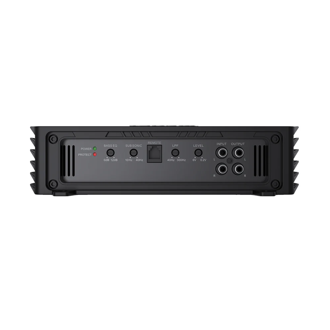 Alphasonik V3000.1D 1-CH Monoblock 6000W Class-D Amplifier w/ Remote Bass Knob