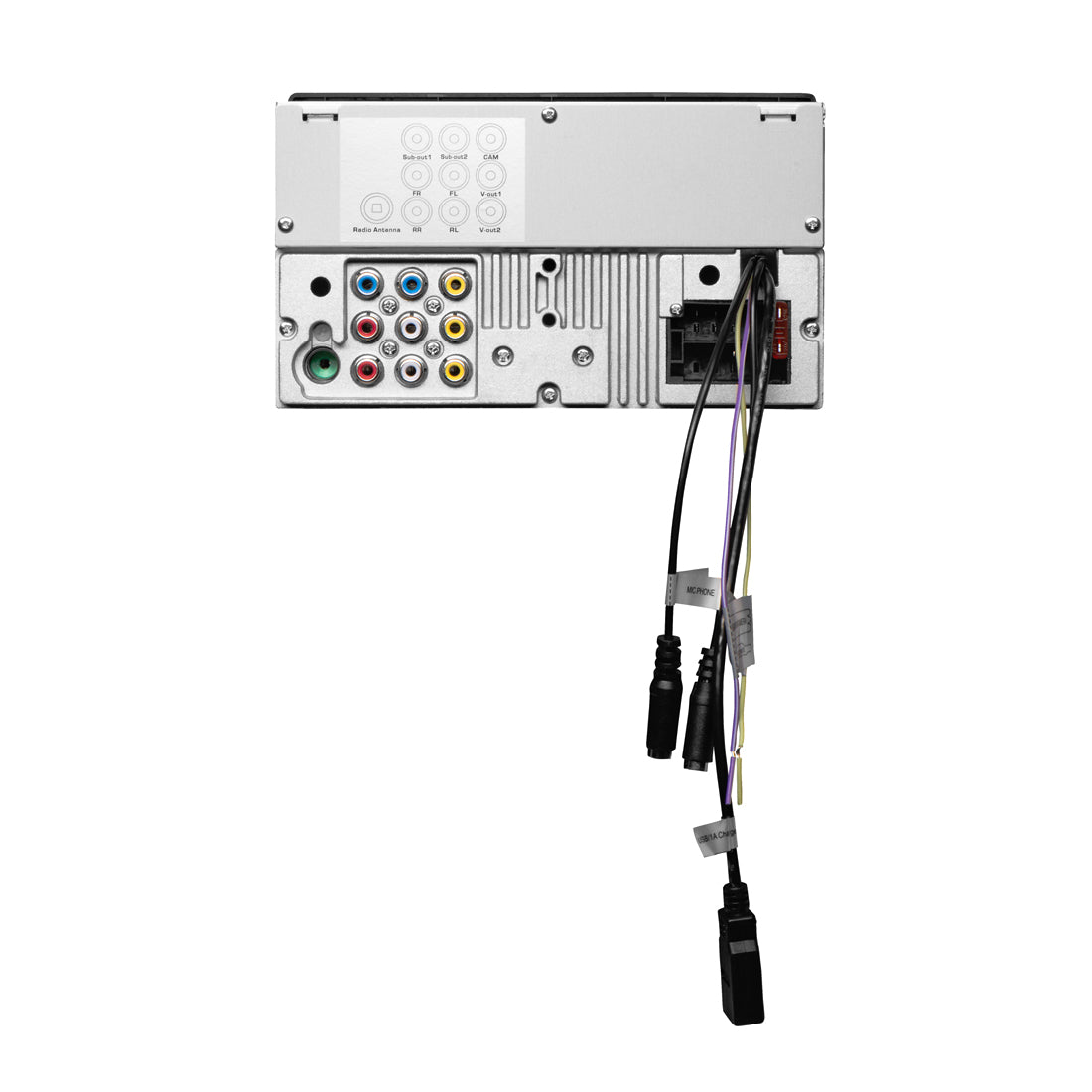 Planet Audio P9640B 2-DIN In-Dash CD DVD Bluetooth Receiver w/ 6.2" Touchscreen