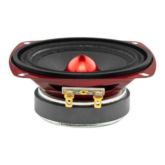 DS18 PRO-X4.4BMSL 4" 200W Max 4-Ohm Shallow Midrange Bullet Loudspeaker (Single)