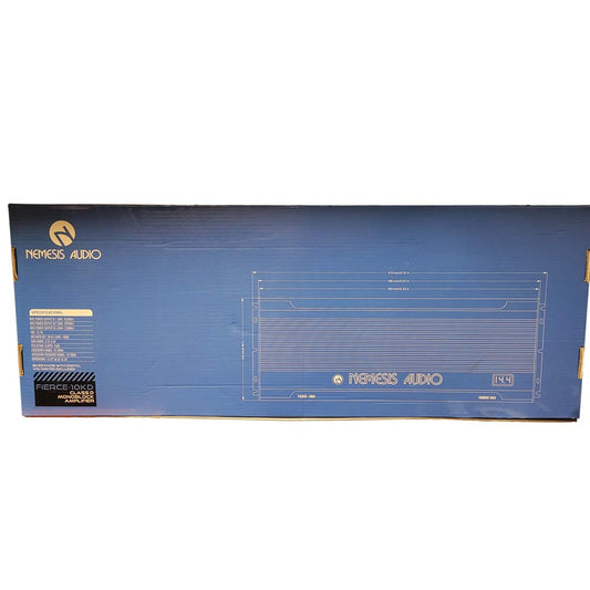 Nemesis Audio FIERCE-10KD Monoblock 10,000W Max Class-D Amplifier w/ Bass Knob