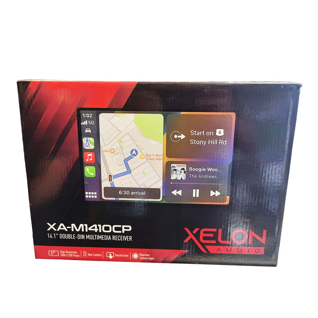 Xelon Audio XA-M1410CP 2-DIN Digital Multimedia Receiver w/ 14.1" Touchscreen