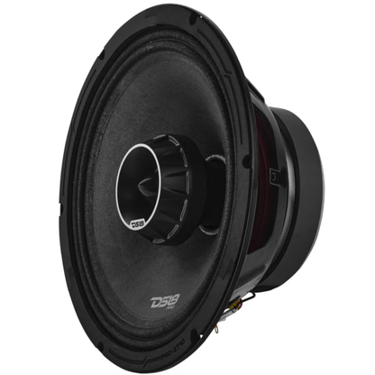 DS18 PRO-ZT10 10" 600W Max Coaxial Mid-Range Speaker w/ Built-in Bullet Tweeter