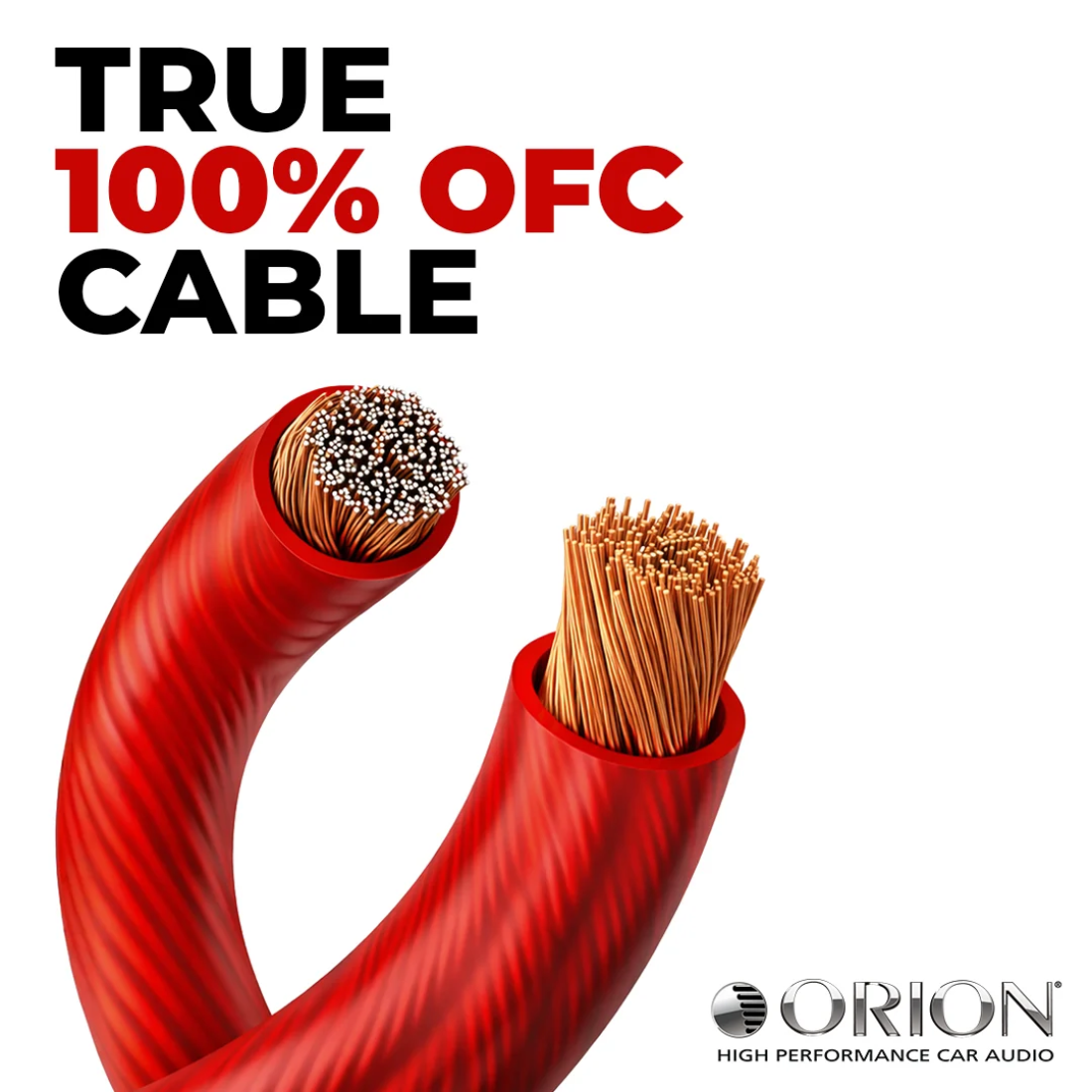 Orion COPPERKIT0 0-Gauge 100% Oxygen Free Copper OFC Car Amplifier Wiring Kit