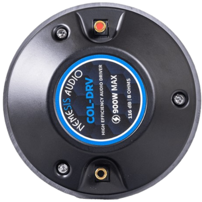 Nemesis Audio COL-DRV 900W Max 8-Ohm 3" VC High Efficiency Audio Driver and Horn