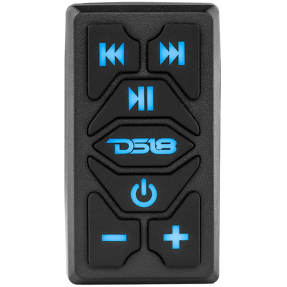 DS18 RKS-BT Marine Powersports Waterproof Rocker Switch Bluetooth Audio Receiver