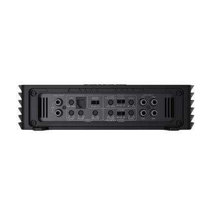 Alphasonik V1200.5 5-Channel 2400W Max Class-AB Amplifier w/ Remote Bass Knob