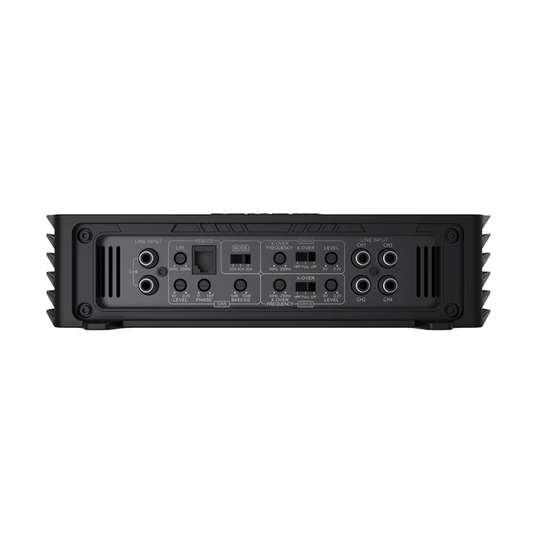 Alphasonik V1200.5 5-Channel 2400W Max Class-AB Amplifier w/ Remote Bass Knob
