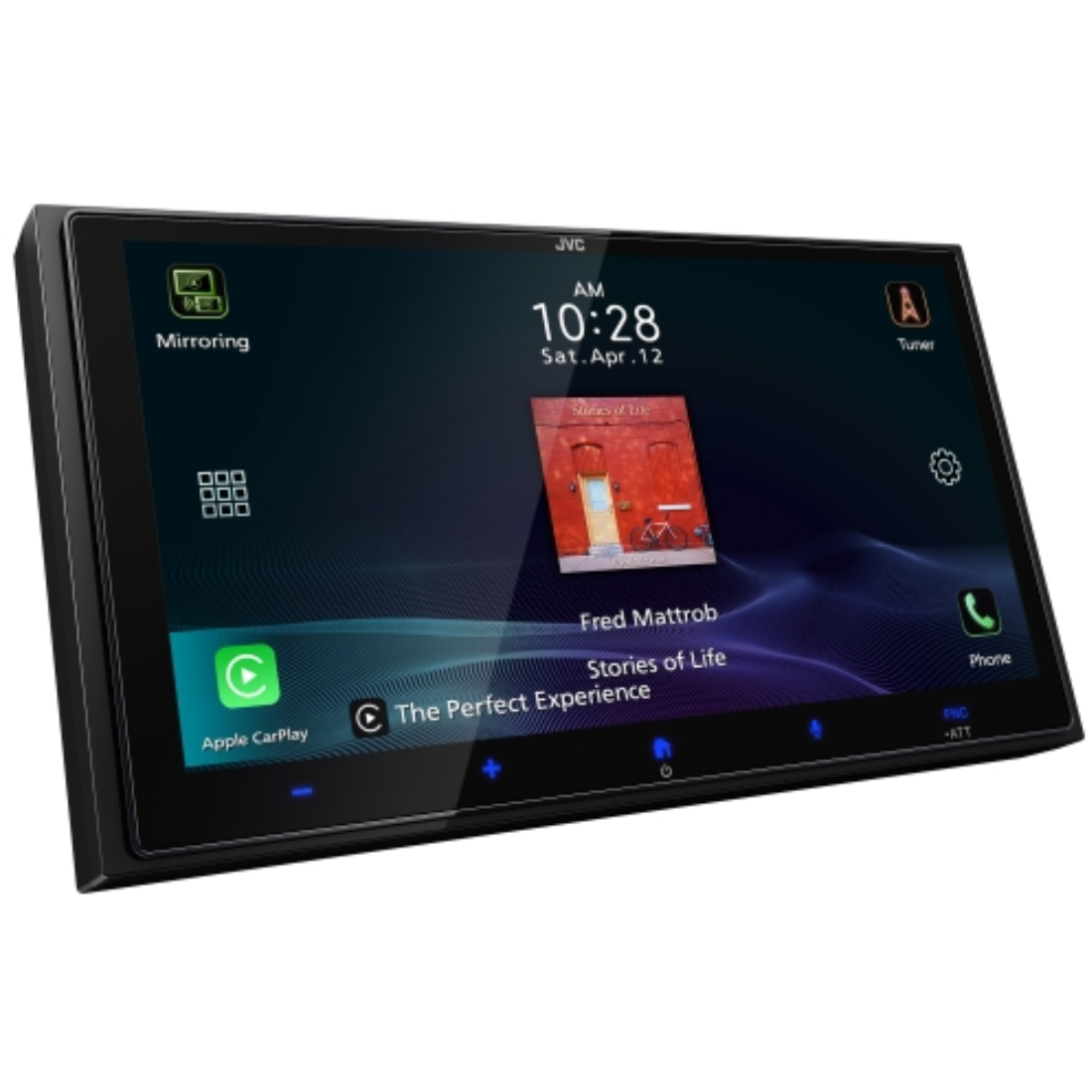 JVC KW-M795BW 7" HD Digital Multimedia Receiver w/ Apple CarPlay & Android Auto