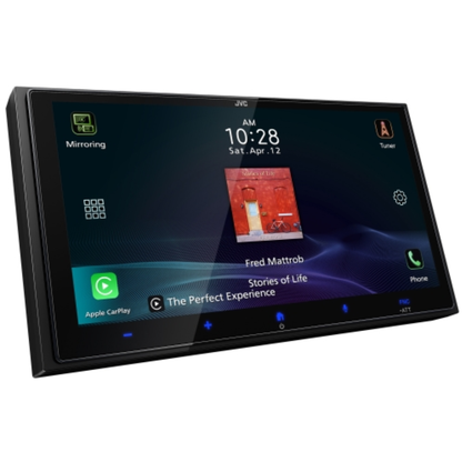 JVC KW-M795BW 7" HD Digital Multimedia Receiver w/ Apple CarPlay & Android Auto