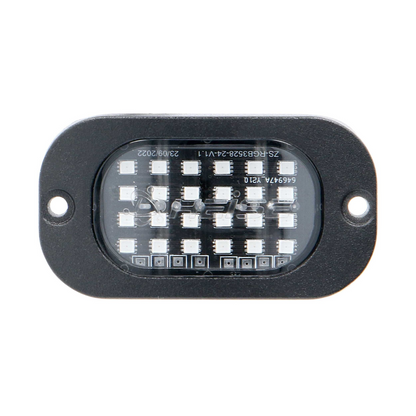 Heise HE-RGB-K8 Wide Angle RGB LED Rock Light Kit w/ Controller - 8 Pack