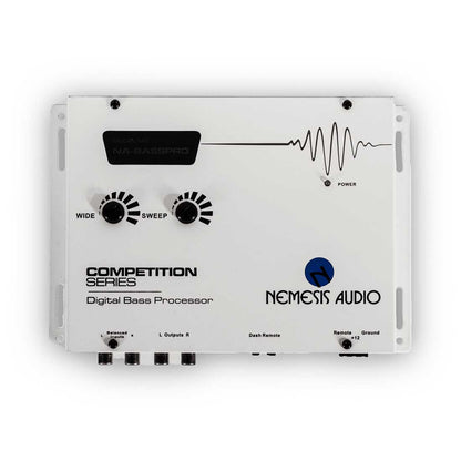 Nemesis Audio NA-BASSPRO (White) Digital Bass Processor with Bass Knob