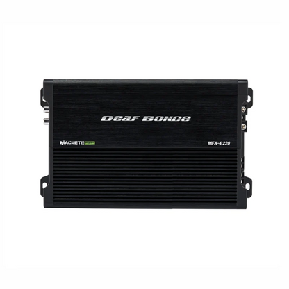 Deaf Bonce MFA-4.220 Machete Series 220 Watts 4-Channel Class-D Car Amplifier