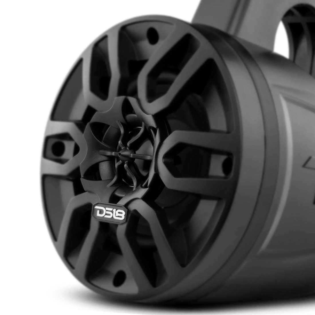 DS18 MP4TP/BK 4" 2-Way 150W Max 4-Ohm Marine Wakeboard Tower Speakers (Black)