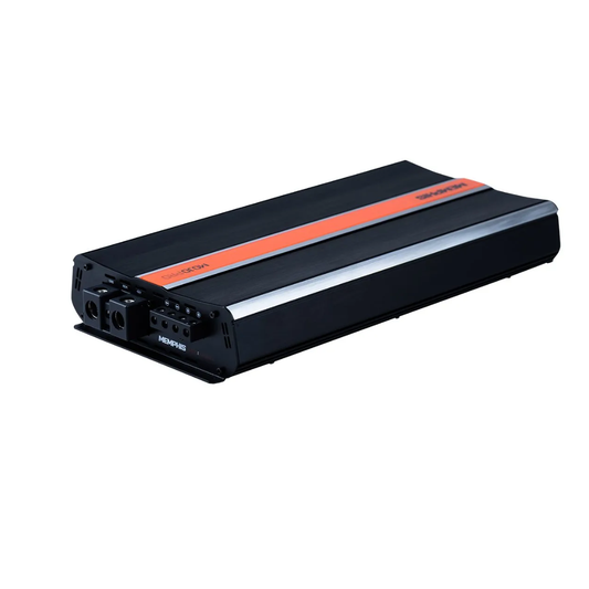 Memphis Audio MJP3000.1 1-CH Monoblock 3000W RMS x 1 @ 1-Ohm Car Amplifier